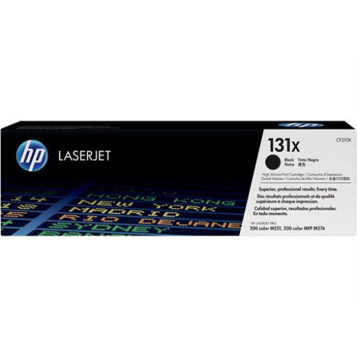 HP CF210X Black Toner Cartridge 131X