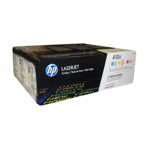HP CF251AM Set (3) of 410A Yellow Cyan Magenta Toner Cartridges