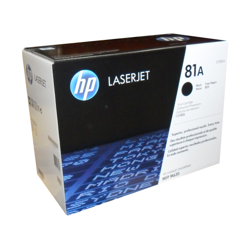 HP CF281A Black Toner Cartridge 81A
