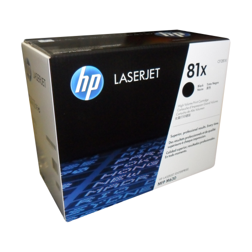 HP CF281X Black Toner Cartridge 81X
