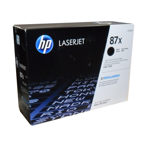 HP CF287X Black Toner Cartridge 87X