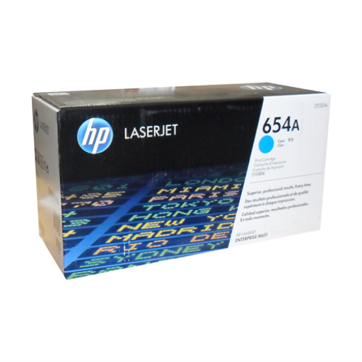 HP CF331A Cyan 654A Toner Cartridge
