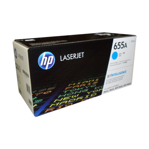 HP CF451A Original Cyan 655A Toner Cartridge