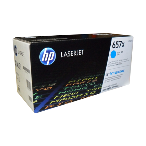 HP CF471X Original 657X Cyan Toner Cartridge