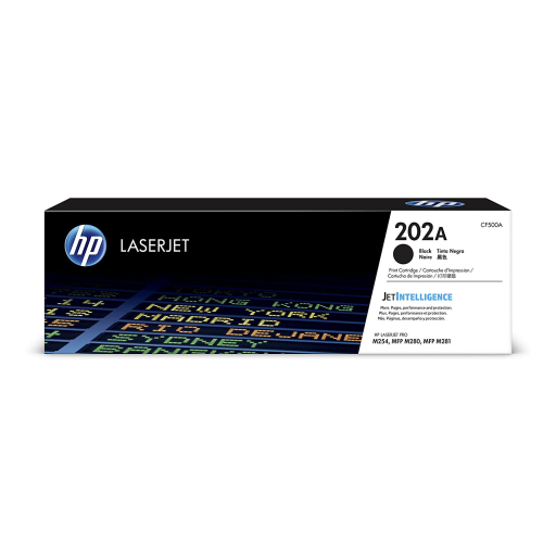HP CF500A Original 202A Black Toner Cartridge