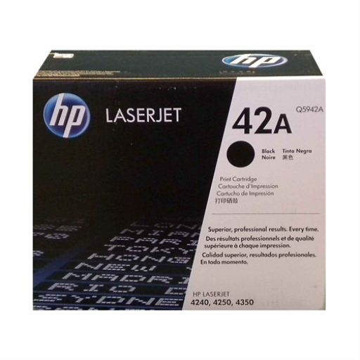 HP Q5942A Original 42A Black Toner Cartridge