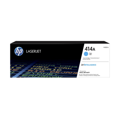 HP W2021A HP #414A Cyan Original LaserJet Toner Cartridge