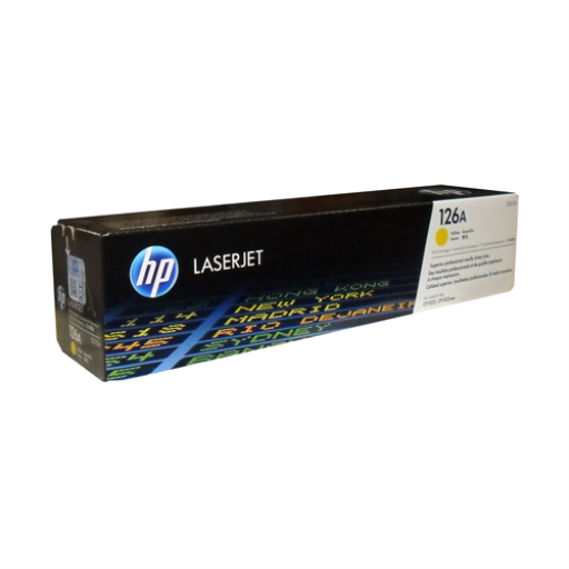 HP CE312A 126A Yellow Toner Cartridge