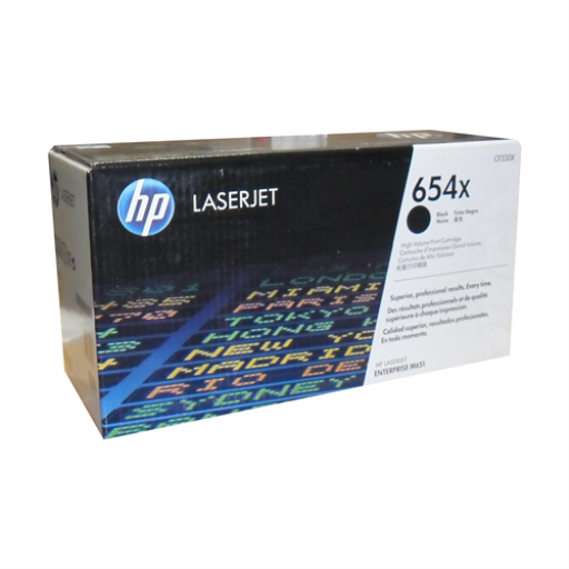 HP CF330X Black Toner Cartridge 654A
