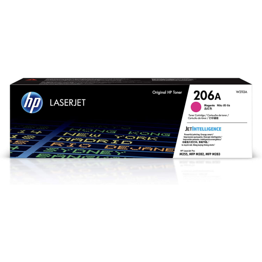 HP 206A Magenta Toner Cartridge Standard Yield W2113A