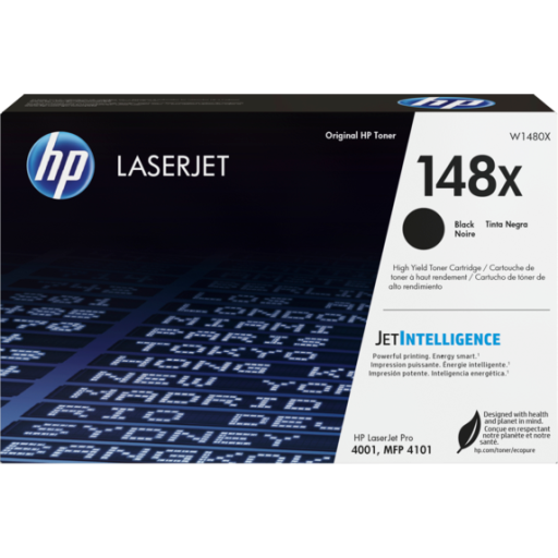 HP 148X Black Toner W1480X