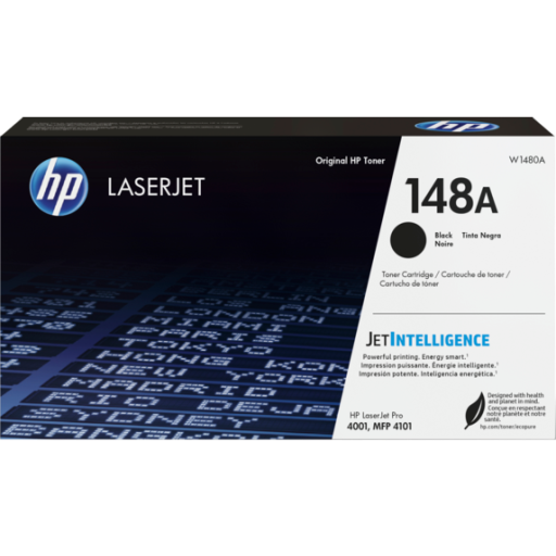 HP 148A Black Toner W1480A