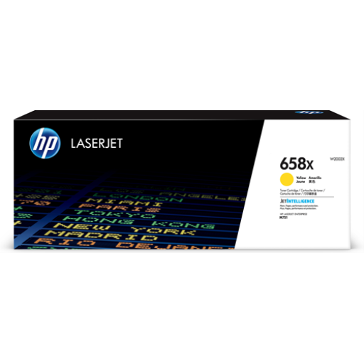 HP W2002X Yellow Laserjet Toner 658X
