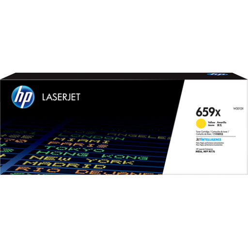 HP 659X Yellow Toner W2012X