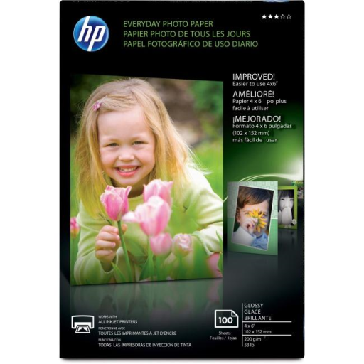 CR759A HP GLOSS PHOTO 4x6 100/PK