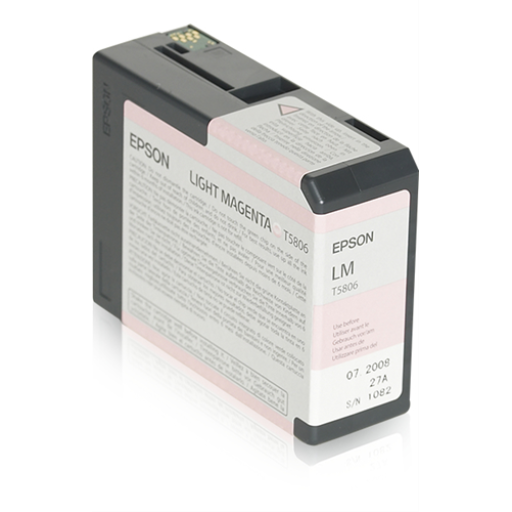 T580600 ULTRACHROME LIGHT MAGENTA INK 80ML, STYLUS PRO