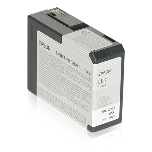 T580900 ULTRACHROME LIGHT LIGHT BLACK INK 80ML, STYLUS