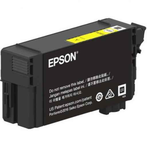 Epson UltraChrome XD2 Yellow Ink Cartridge, 350MLT41