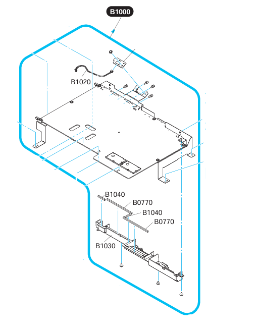 Epson PN 1761875 PCB Main Assy