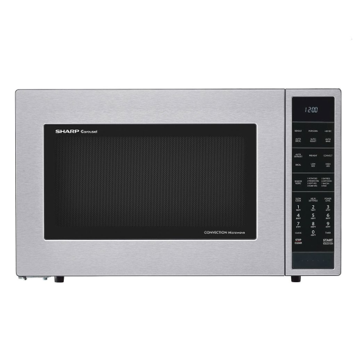 SHARP SMC1585KS Carousel? Countertop Convection Microwave Oven 1.5 cu. ft. 900W Stainless Steel