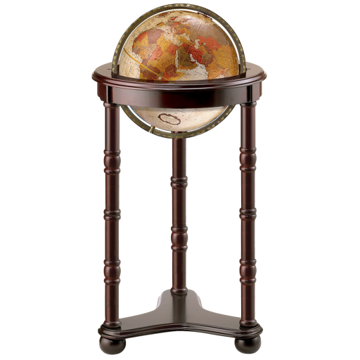 Replogle Globes - Globe Anglais Lancaster 12"/30cm Fond océanique métallisé bronze