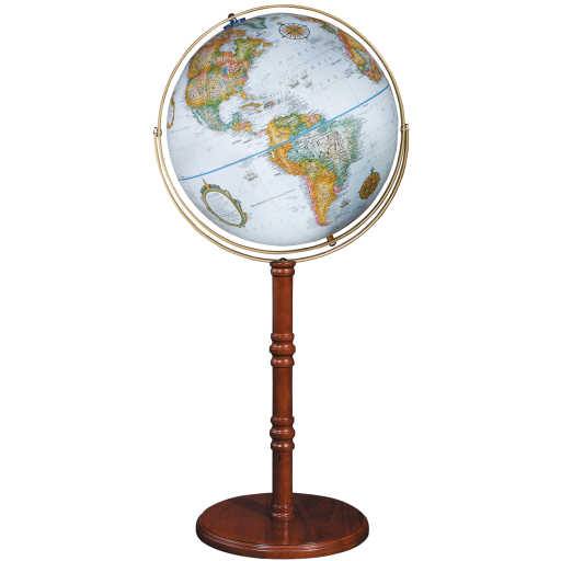 Replogle Globes - Globe Anglais Edinburgh 16"/40.5 cm Océan Bleu