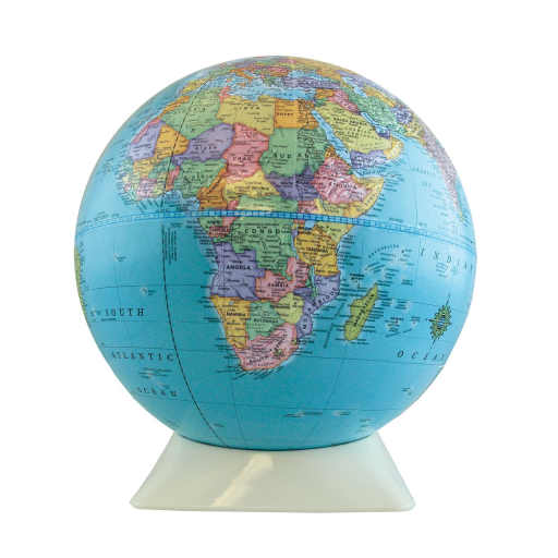 Replogle Globes - Globe Anglais Apollo 9"/22.9cm Océan bleu