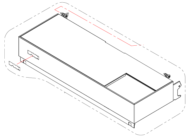 Epson PN 1841384 Cover printer Assy P900