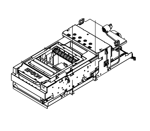 Epson PN 1850698 CLOTH WIPER CARRIAGE UNIT
