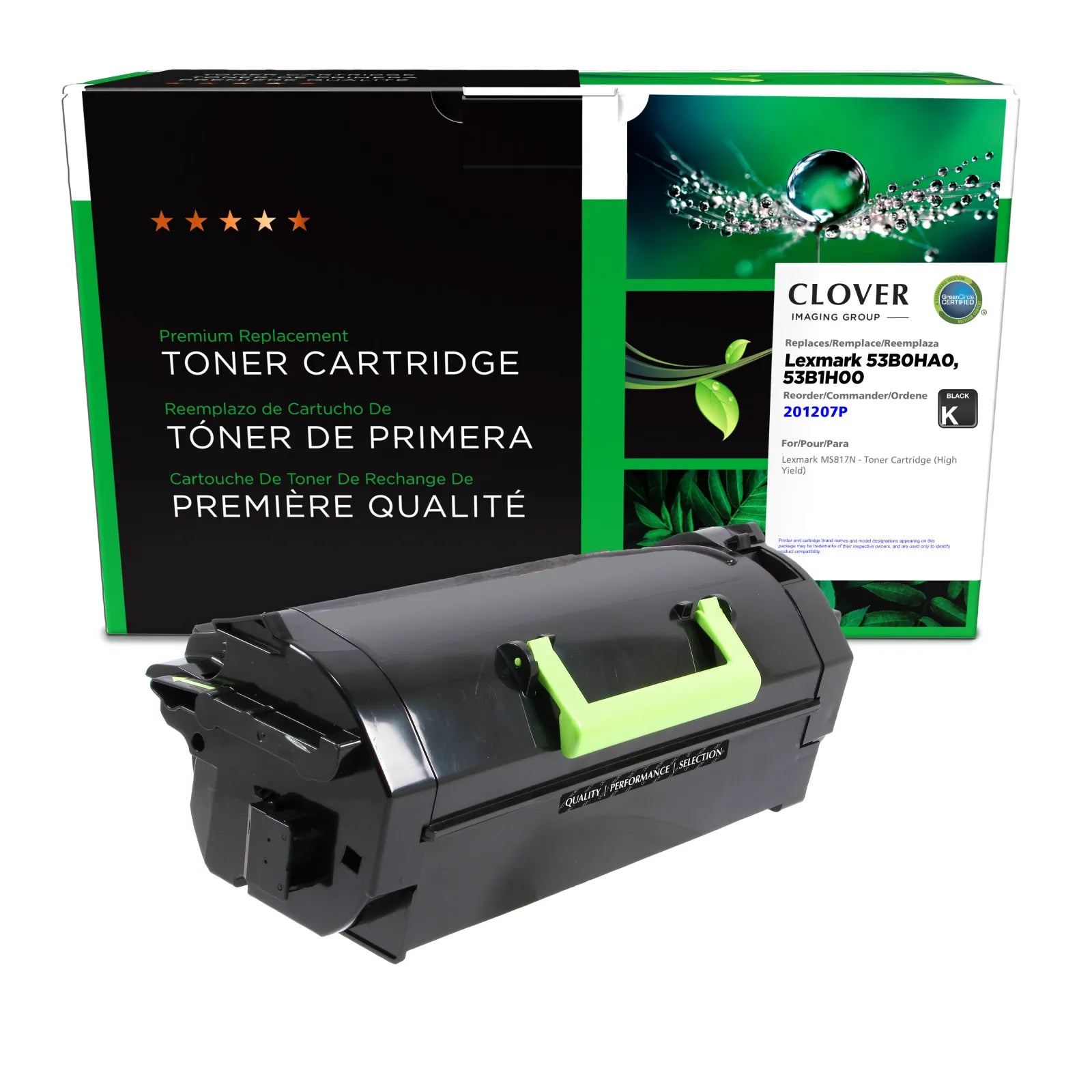 CIG Toner Lexmark Haut Rendement MS817N 25k