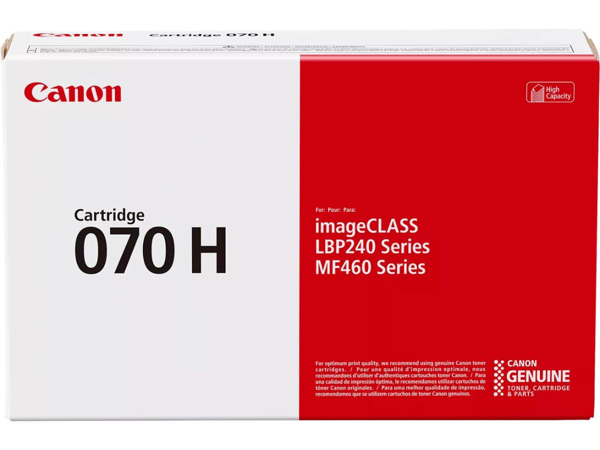CANON 5640C001 070 Black Toner Cartridge, High Capacity 10.2K