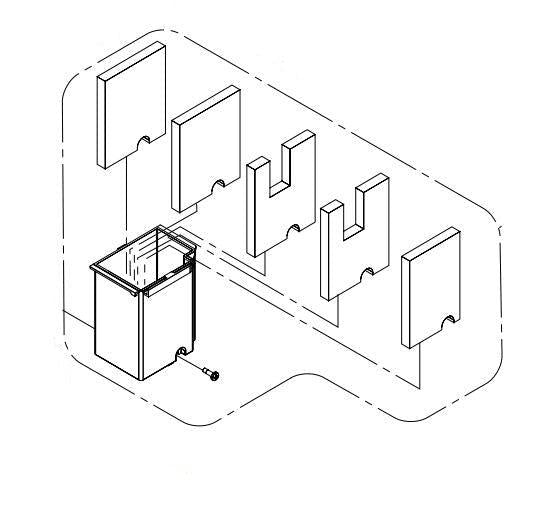 Epson PN 1830528 Réservoir de Récupération *Service requis-PG TECH