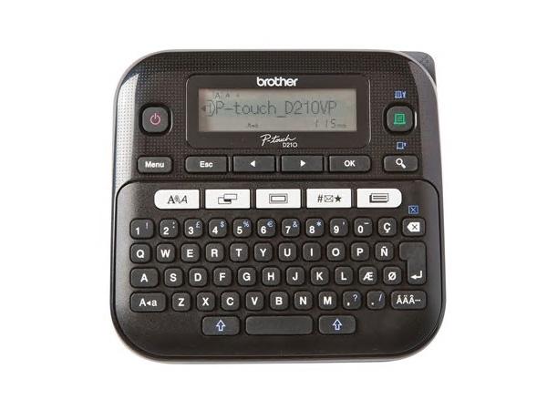 BROTHER PTD210BK ELECTRONIC LABELLING SYSTEM
