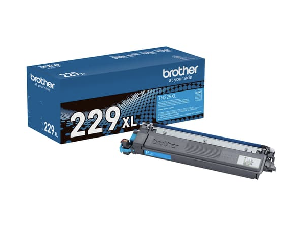 Brother TN229XLC Cyan Toner XL 2.3k