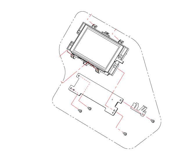 Epson PN 1847188 LCD Assy