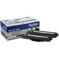 Brother TN227Bk Toner Noir 2 Paquet Haut Rendement-PG TECH