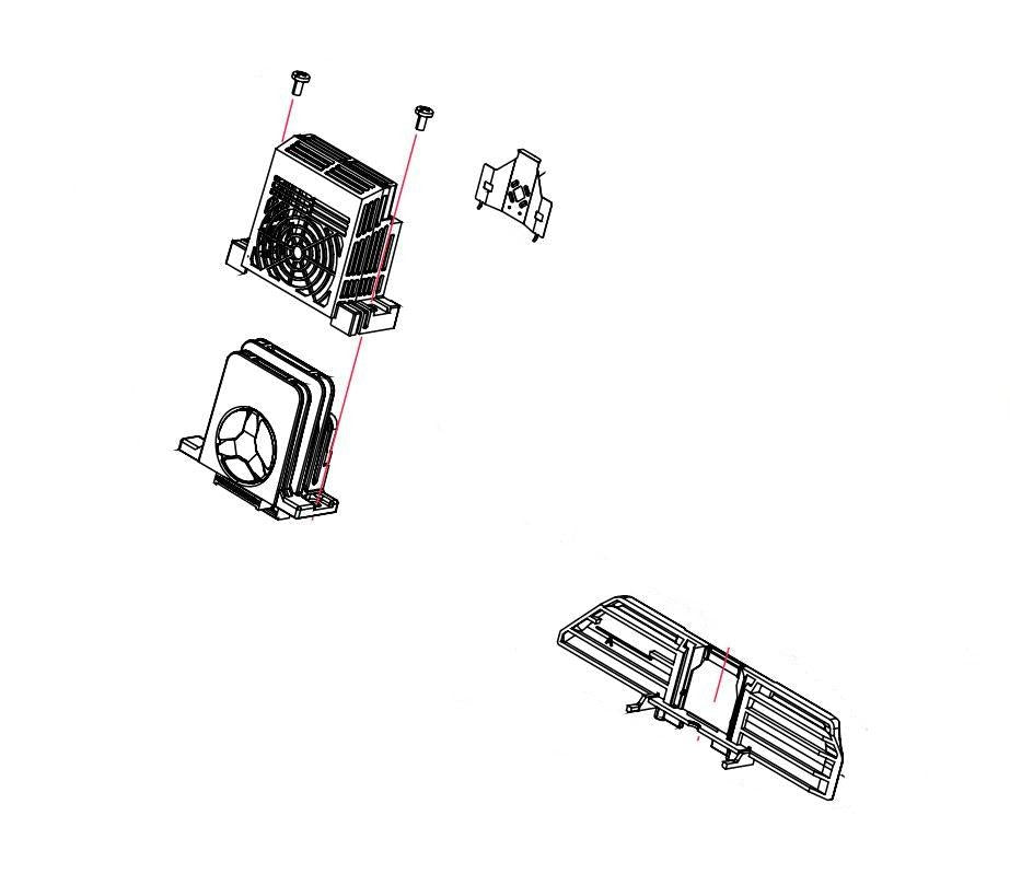 Epson PN 1737097 Tête d'impression FX890Il FX-2190Il-PG TECH