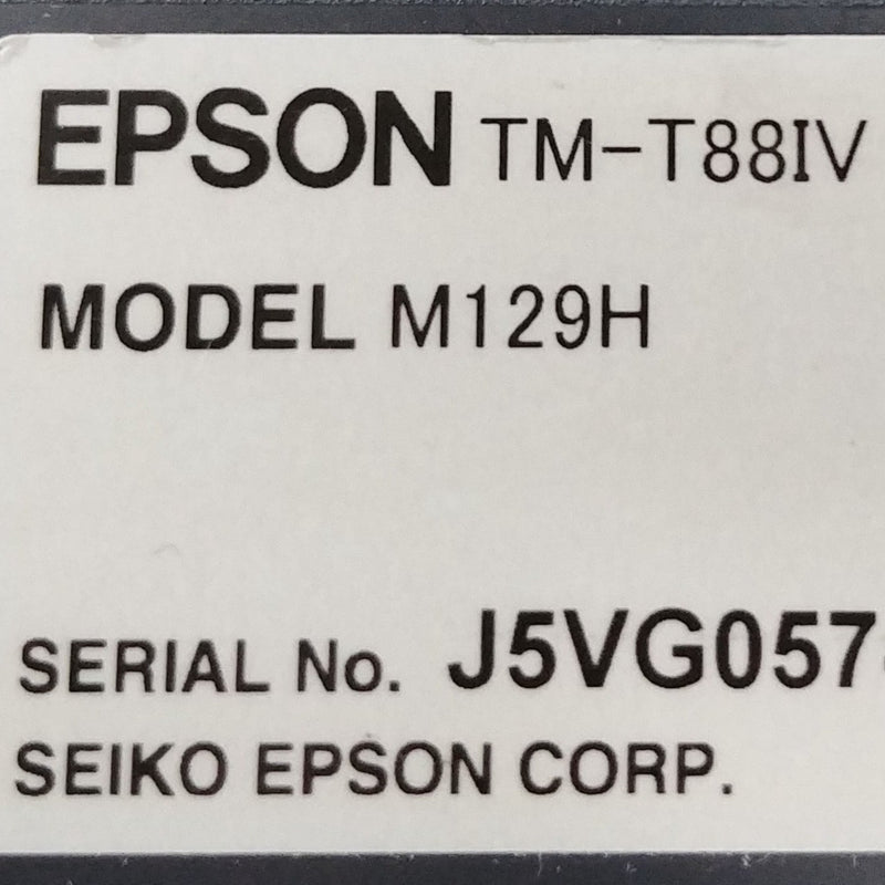 Epson Imprimante Thermique à Reçus TM-T88IV Réusiné