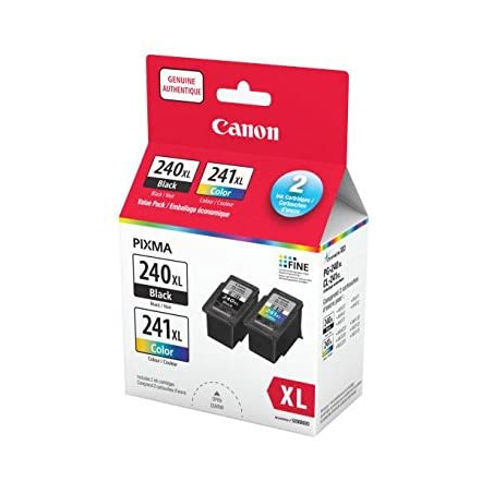 Canon Combo XL Encre Noire et Couleur PG240XL + CL241XL 5206B020