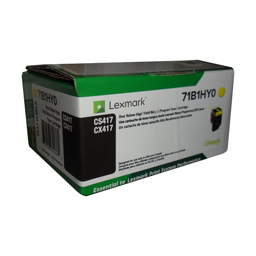 Lexmark Cs/Cx417, 517 Jaune 3.5K Toner 71B1Hy0-PG TECH