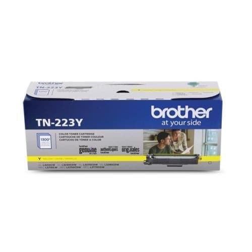 Brother tn223y cartouche de toner jaune rendement standard originale