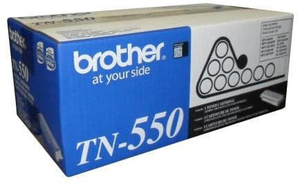 Brother tn550 cartouche de toner noir rendement standard originale