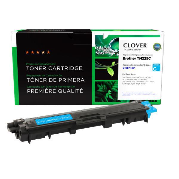 CIG Toner Cyan Haut Rendement Brother TN225C-PG TECH