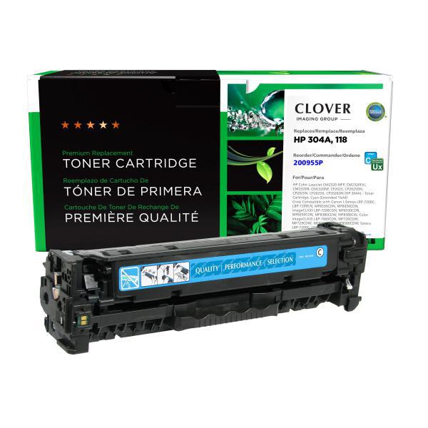 CIG Toner Cyan Haut Rendement HP (CC531A)-PG TECH