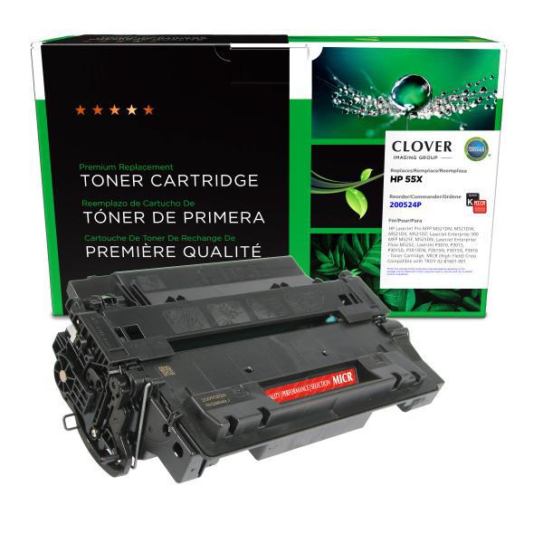 CIG Toner Haut Rendement MICR HP CE255X (HP 55X), TROY 02-81601-001-PG TECH