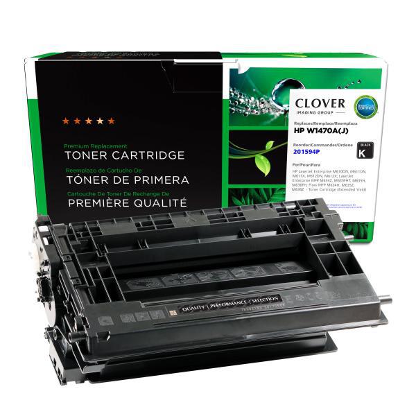 CIG Toner Rendement Étendu HP W1470A 14k-PG TECH