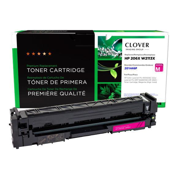 CIG Toner Magenta Haut Rendement HP 206X (W2113X)-PG TECH