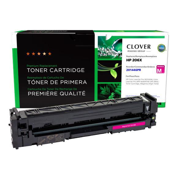 CIG Toner Magenta Haut Rendement HP 206X (W2113X)-PG TECH