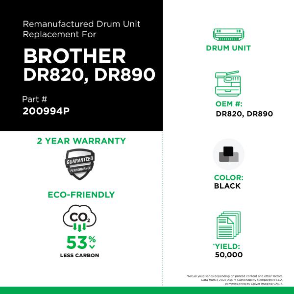 CIG Tambour Brother DR820/DR890-PG TECH