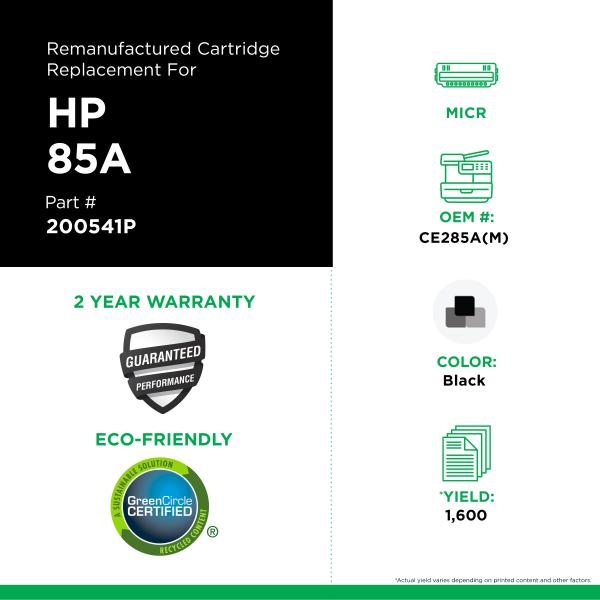 CIG Toner MICR HP CE285A-PG TECH